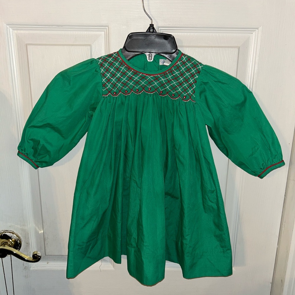 Petite Pomme smocked dress